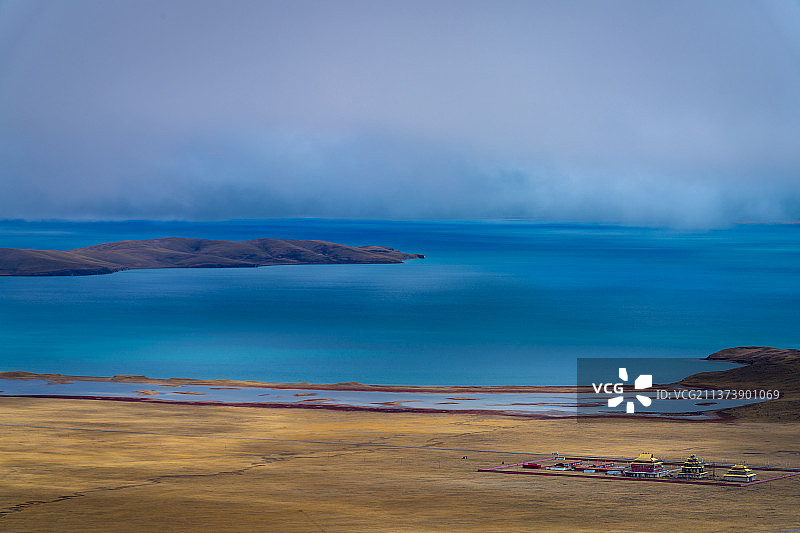 三江源国家公园 扎陵湖 鄂陵湖图片素材