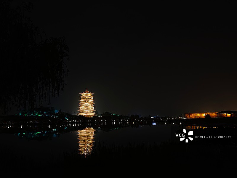 西安世博园-长安塔图片素材