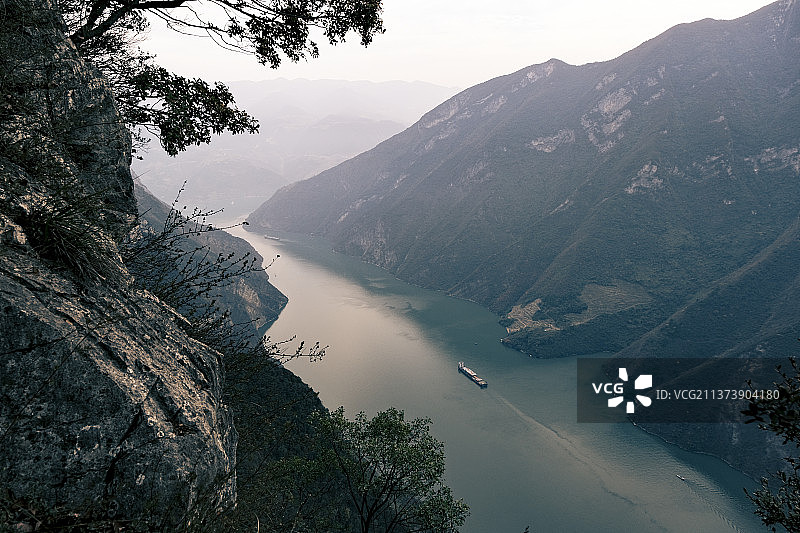 三峡之巅图片素材