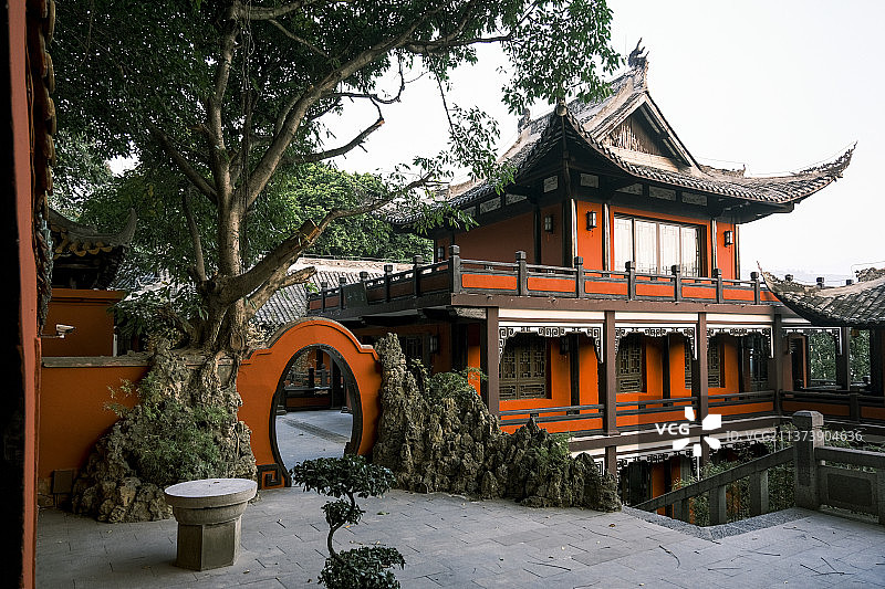 白帝城夔门图片素材