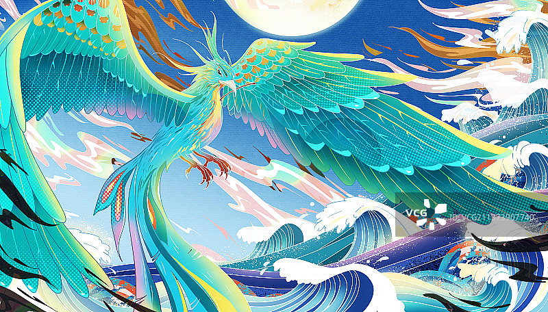 山海神兽图片素材