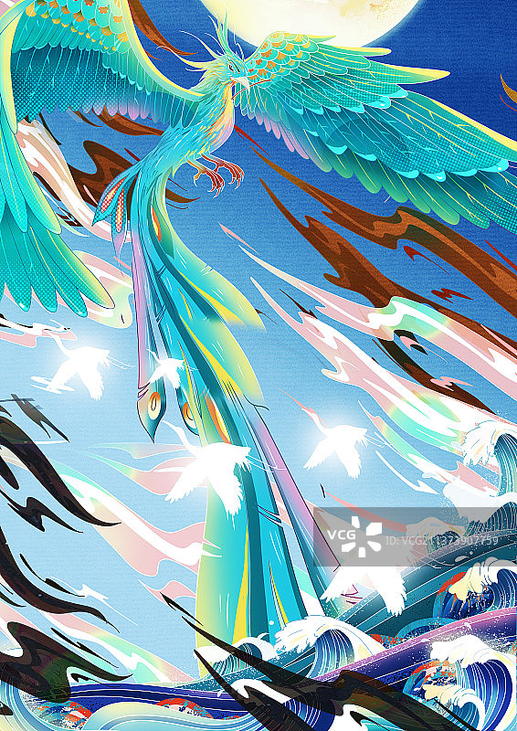 山海神兽图片素材