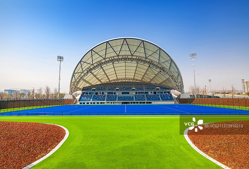 杭州运河体育公园曲棍球场图片素材