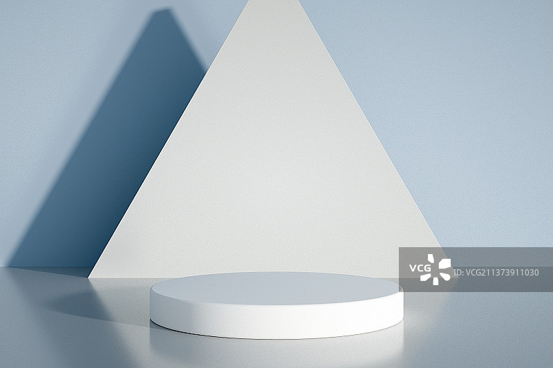 3D渲染抽象电子商务平台商铺展位摊位基座底座图片素材