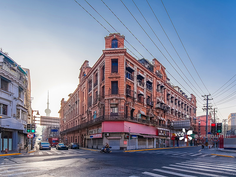 上海北京路老建筑图片素材