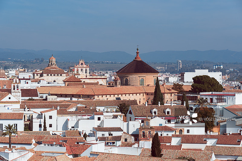 西班牙科尔多瓦老城建筑风光图片素材