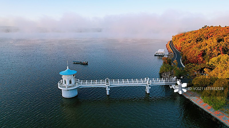 长春净月潭图片素材