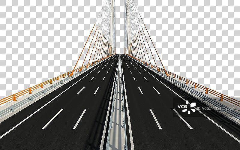 斜拉桥图片素材