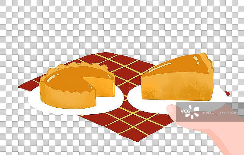 分蛋糕图片素材