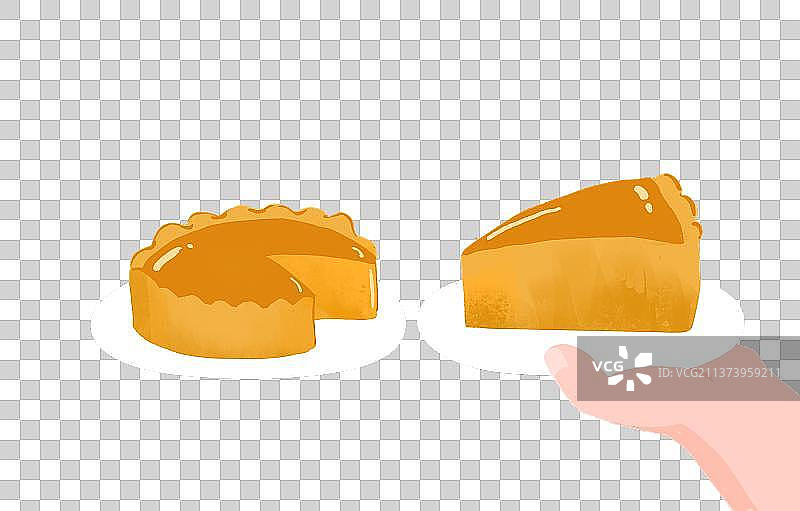 南瓜派蛋糕图片素材