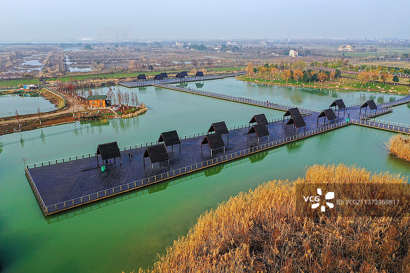 滆湖公园+江苏省常州市武进区滆湖公园图片素材