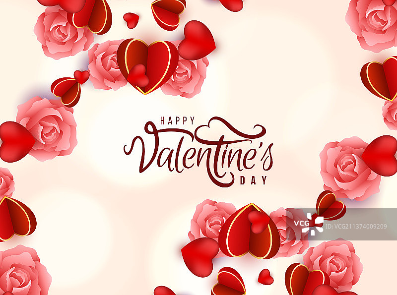 情人节快乐庆祝活动图片素材