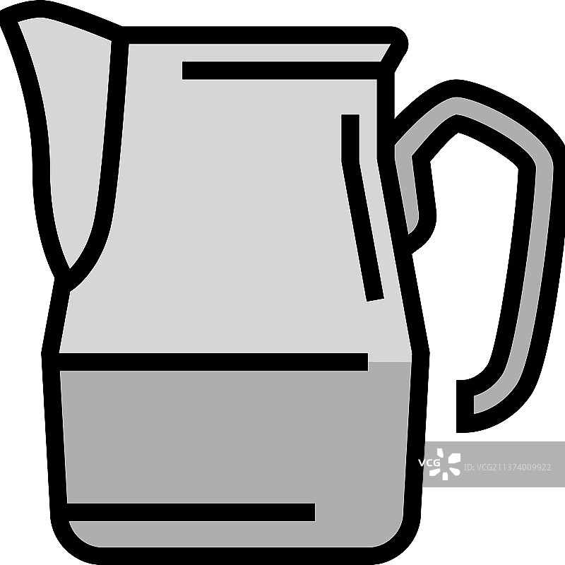 水罐用具彩色图标图片素材