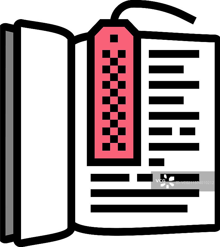 书签配件颜色图标图片素材