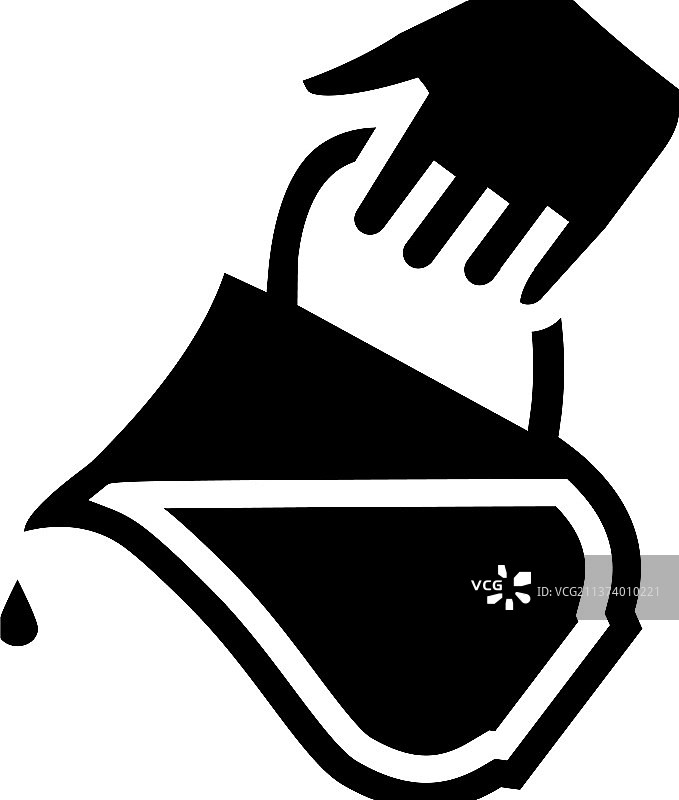 添加牛奶标志字形图标图片素材