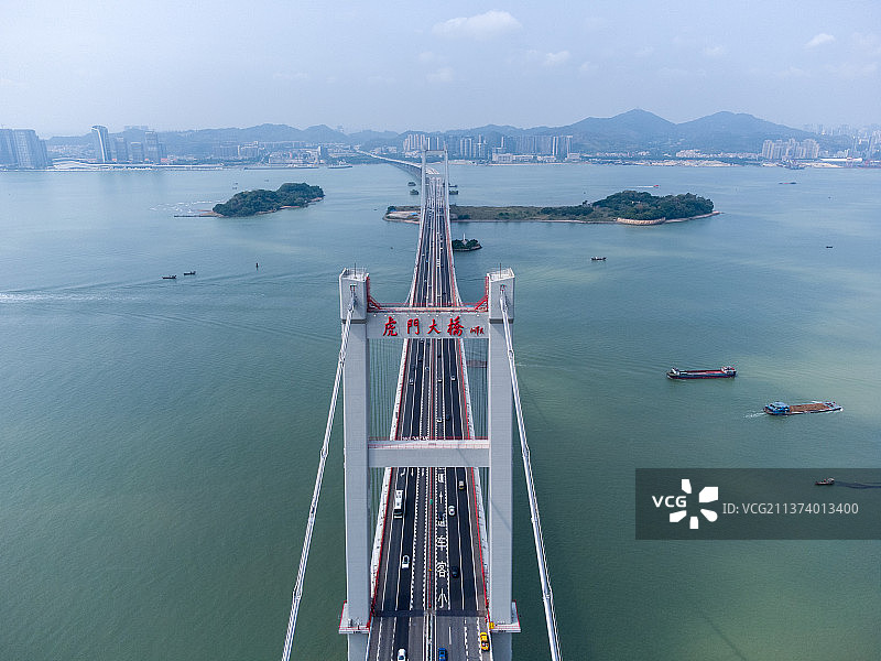 中国广东省东莞市虎门大桥图片素材