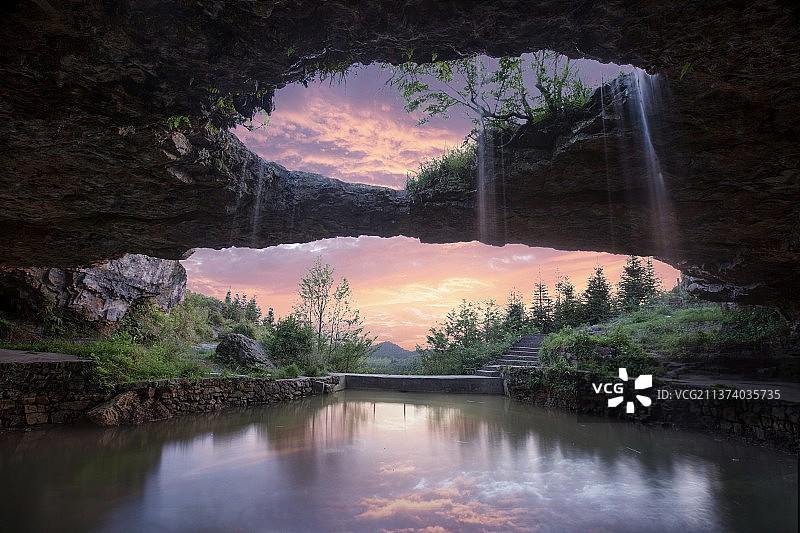 贵州  仙人洞图片素材