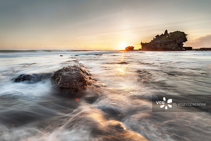 巴厘岛海神庙图片素材