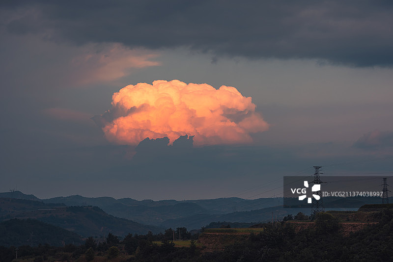 蘑菇云图片素材