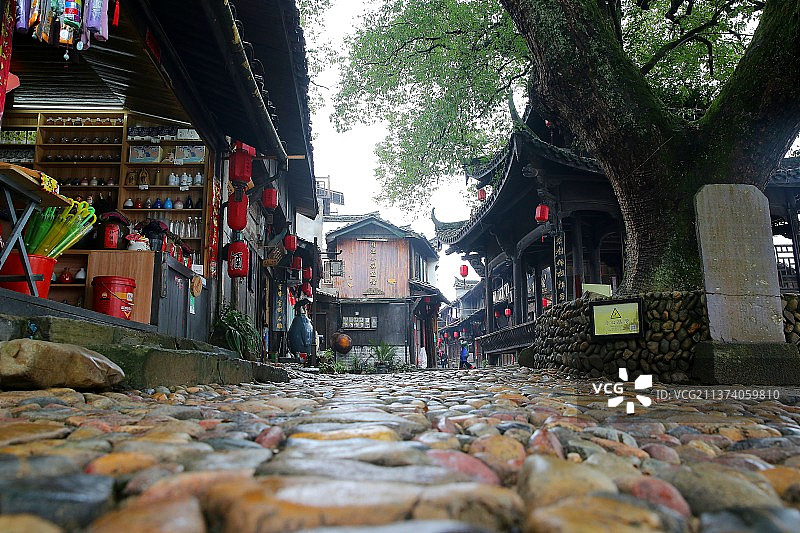 浙江丽水古堰画乡图片素材