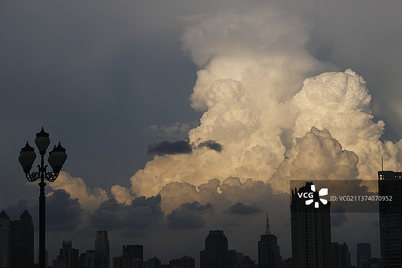 绵花云图片素材