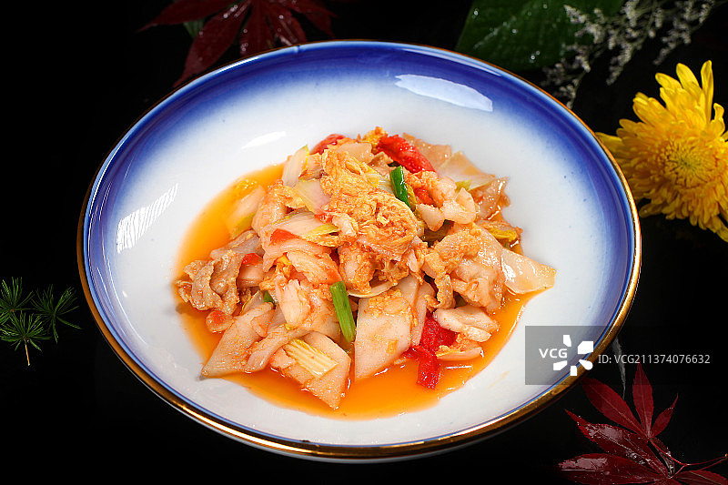 酸辣白菜好吃美味图片素材