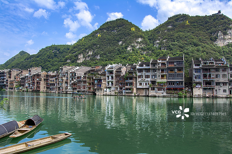 贵州镇远古城图片素材