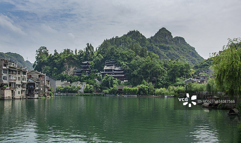 贵州镇远古城图片素材