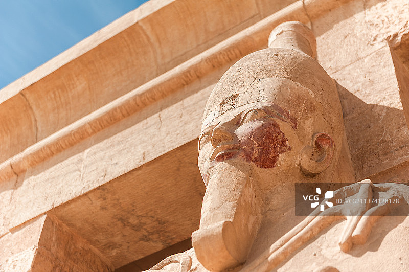 埃及哈特谢普苏特女王神庙图片素材