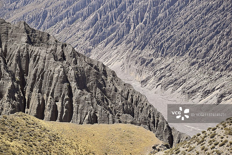 峡谷地貌图片素材