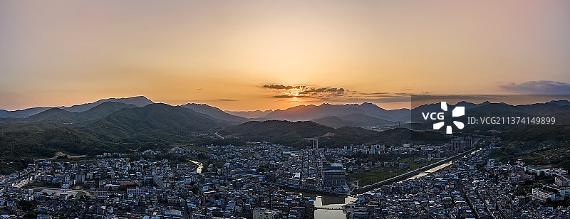 中国广东省梅州市丰顺县丰良镇图片素材