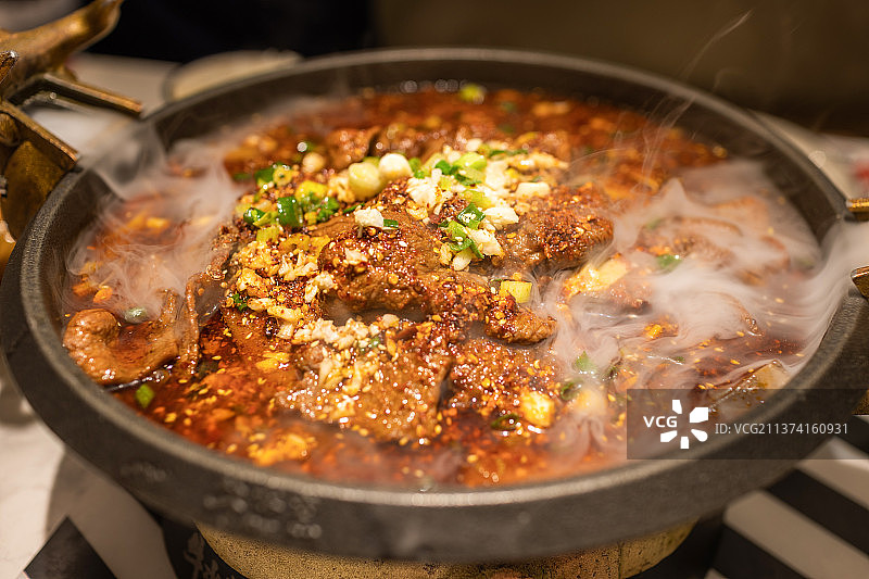 水煮牛肉图片素材