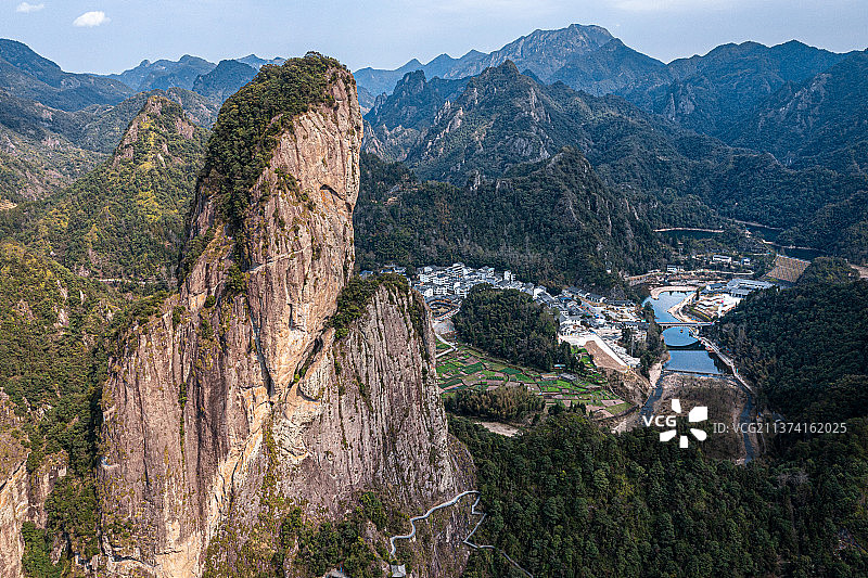 温州永嘉石桅岩图片素材