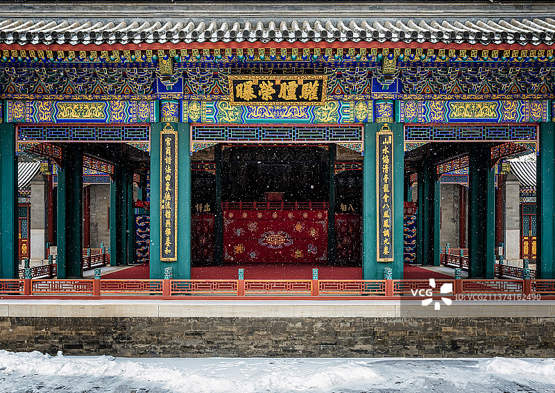 德和园大戏楼图片素材