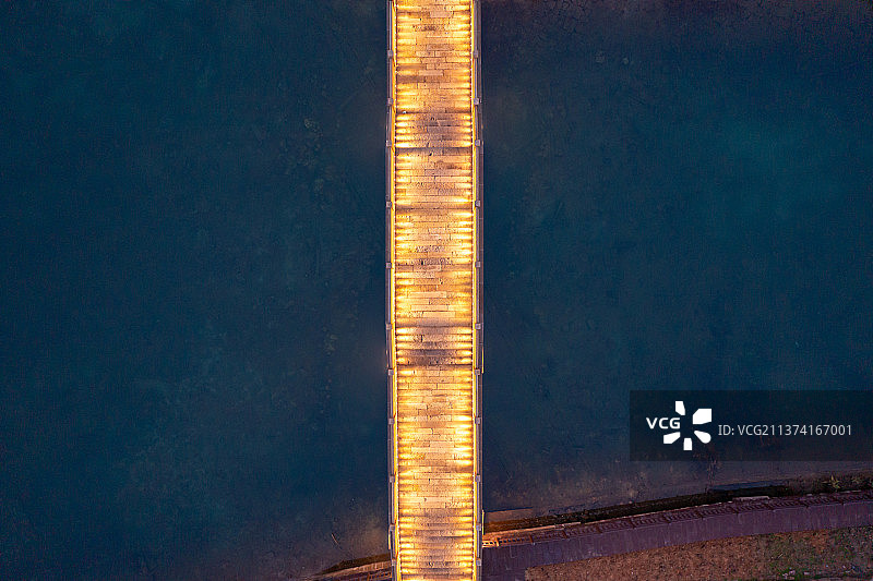 桥之夜景图片素材