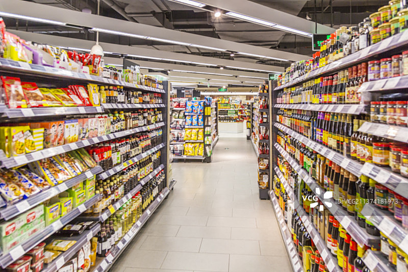 生活超市内景图片素材