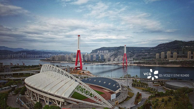 重庆万州平湖美景图片素材