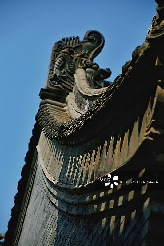 大同古城-圆通寺图片素材