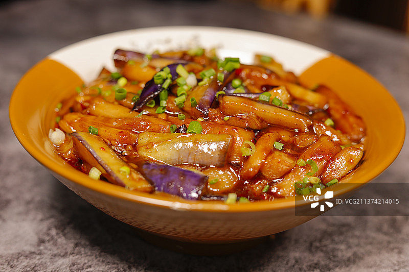 红烧茄子图片素材