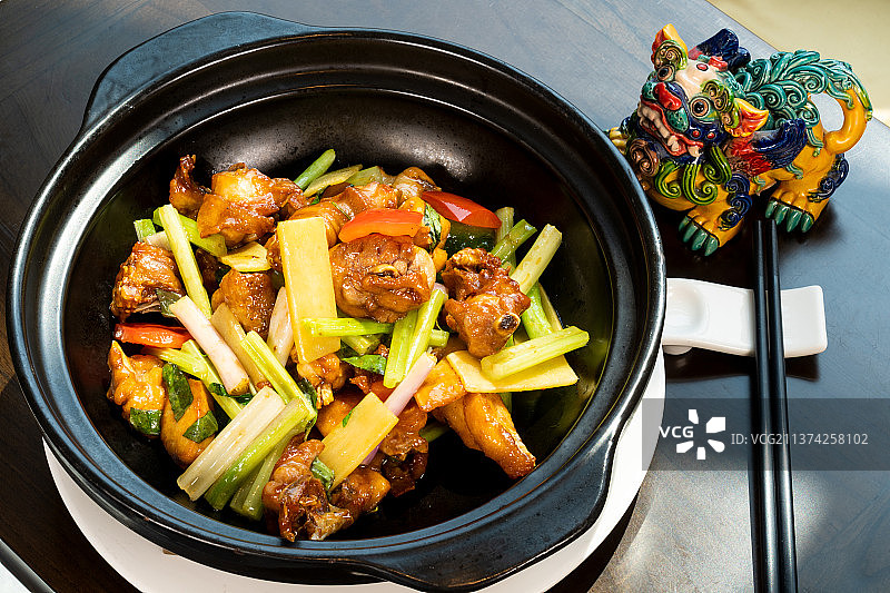 三杯鸡图片素材