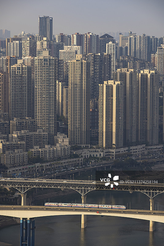 重庆嘉陵江沿线景观图片素材