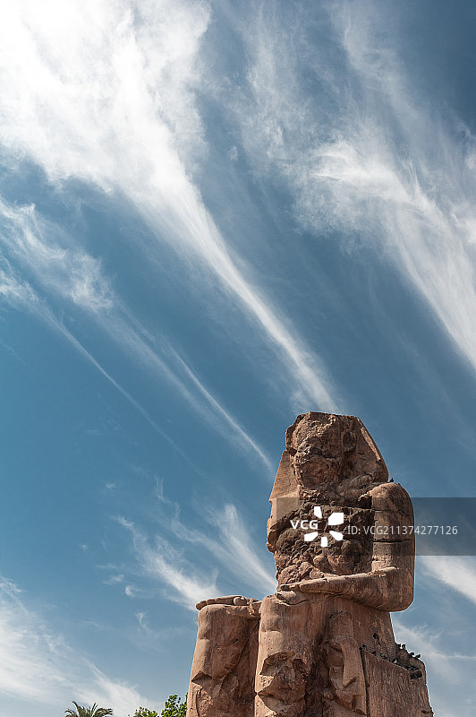 孟农神像（门农神像）图片素材