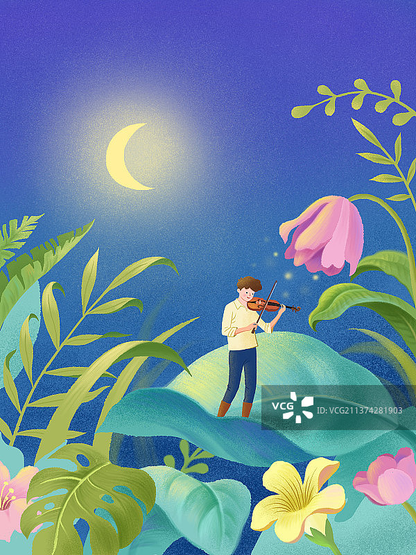 《小夜曲》图片素材