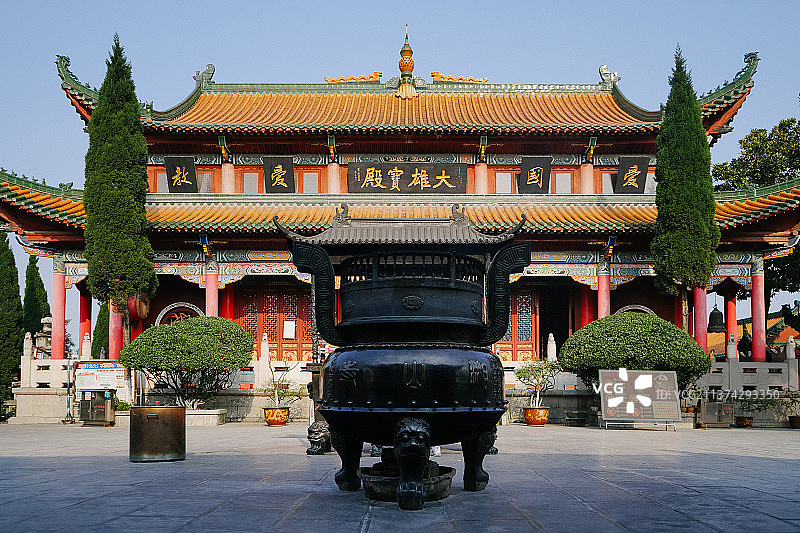 湘山寺寺庙建筑图片素材