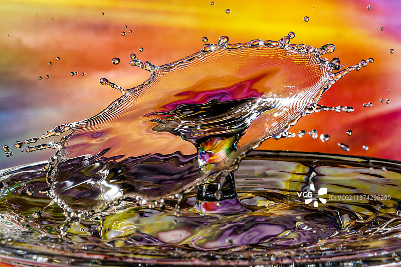 香港水花飞溅特写图片素材