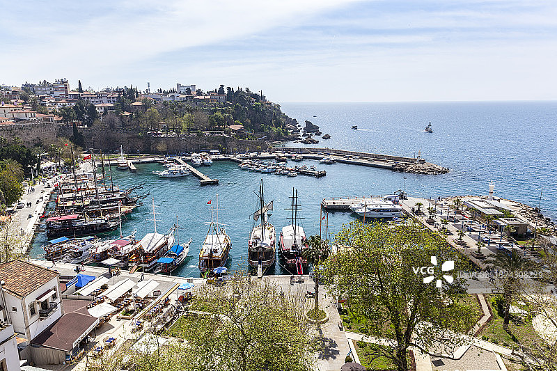 土耳其安塔利亚海边景色图片素材