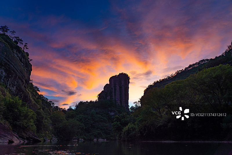 武夷山国家公园玉女峰图片素材