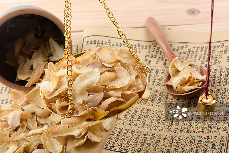 中医药中药材百合图片素材