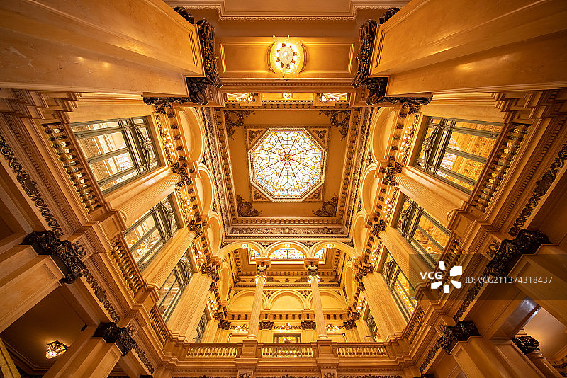 阿根廷布宜诺斯艾利斯科隆大剧院图片素材