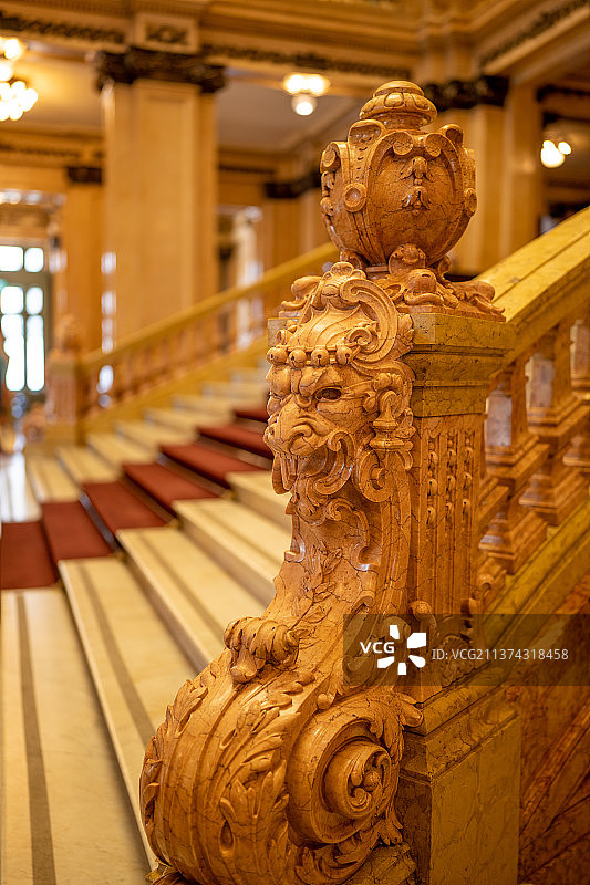 阿根廷布宜诺斯艾利斯科隆大剧院图片素材